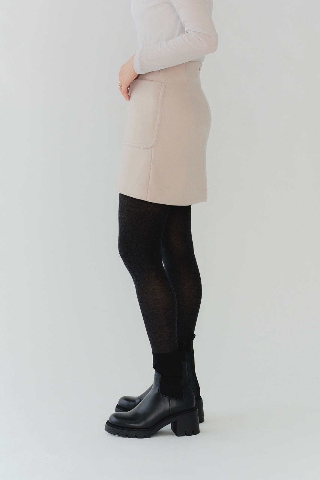 ポケットウールミニスカート【2025AW】 | all item| yori