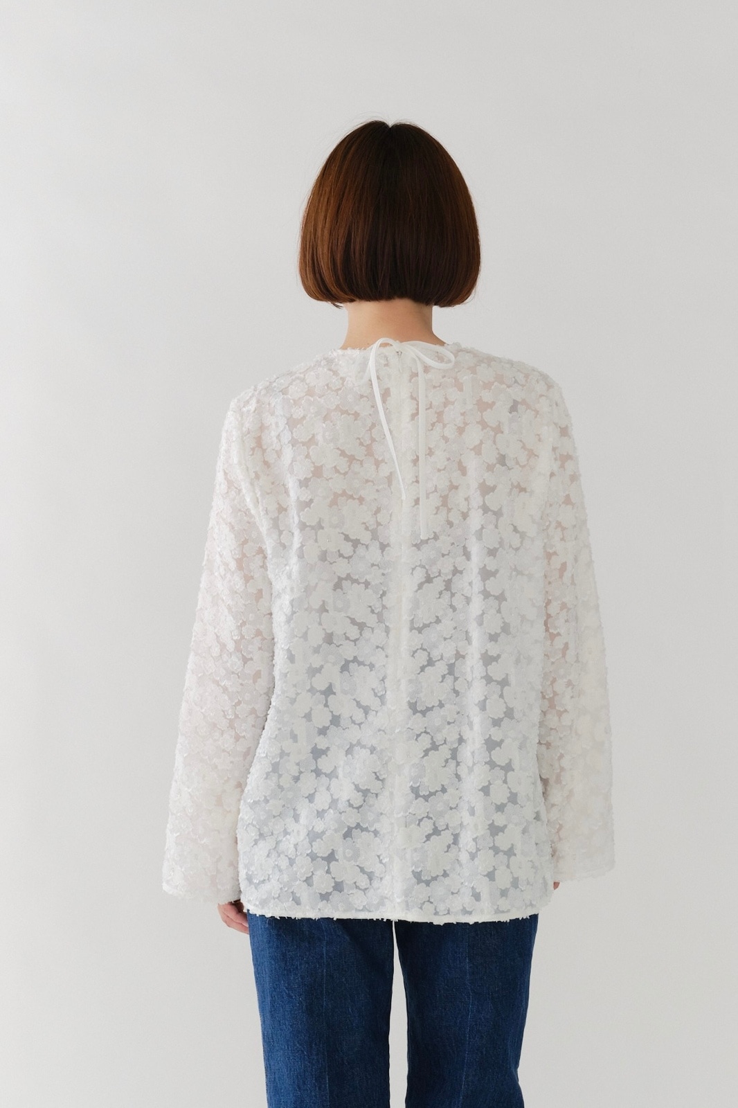 shirocon レースジャガードブラウス【2025AW】 | 2025 AW Collection| yori