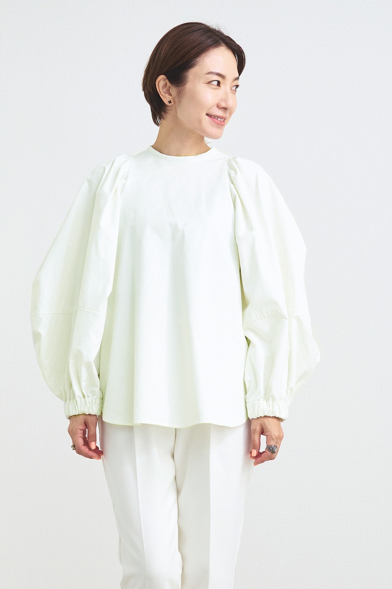 ビッグパフスリーブブラウス【2021AW】-yori