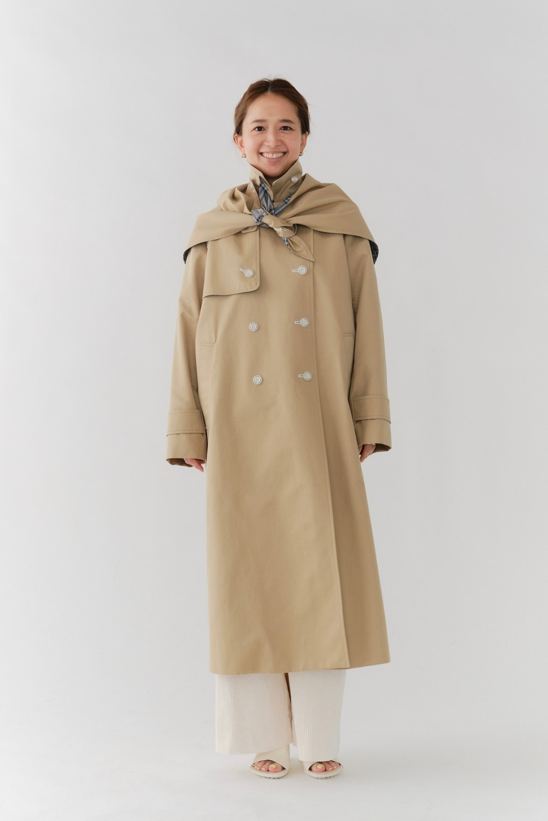 shirocon リリベットトレンチコート【2025AW】 | 2025 AW Collection| yori