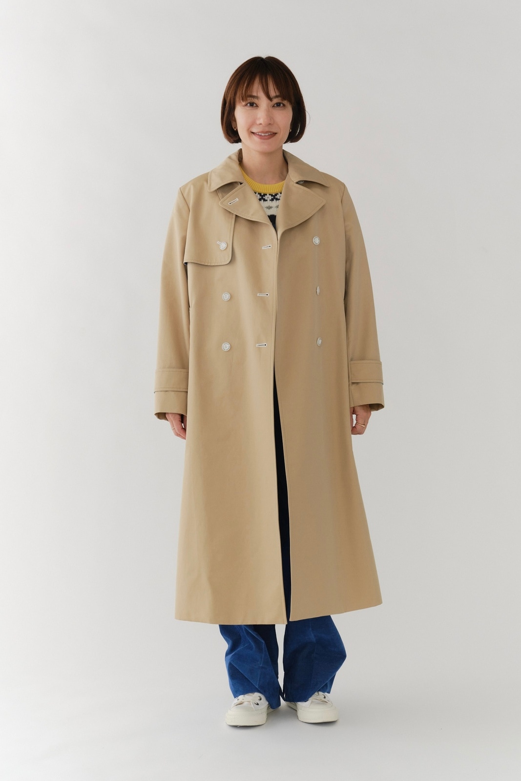 shirocon リリベットトレンチコート【2025AW】38 shirocon リリベットトレンチコート【2025AW】 | 2025 AW Collection| yori