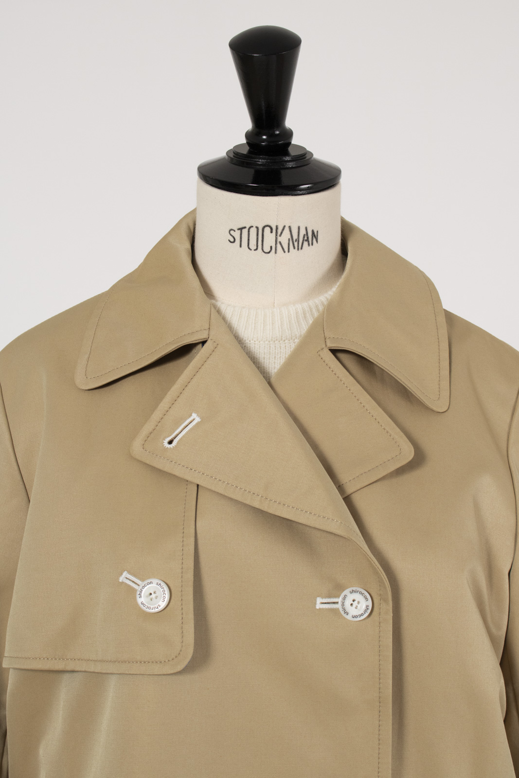 shirocon リリベットトレンチコート【2025AW】 | 2025 AW Collection| yori