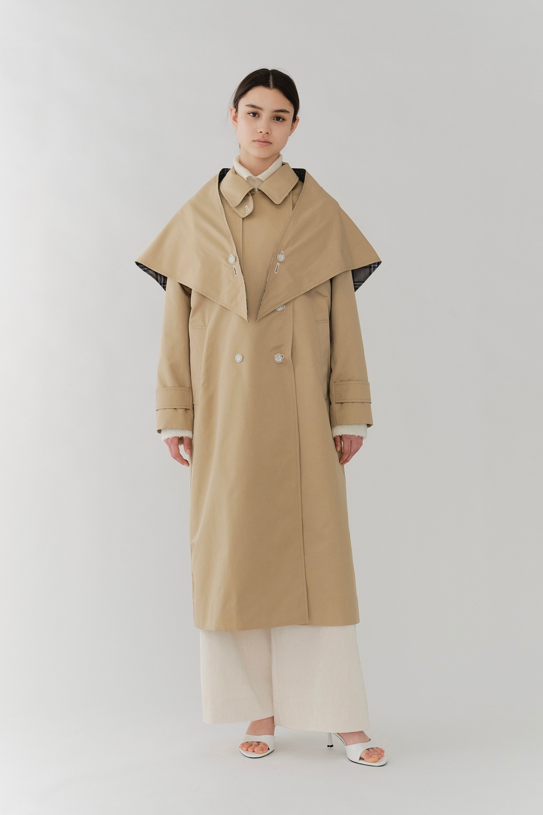 shirocon リリベットトレンチコート【2025AW】 | 2025 AW Collection| yori