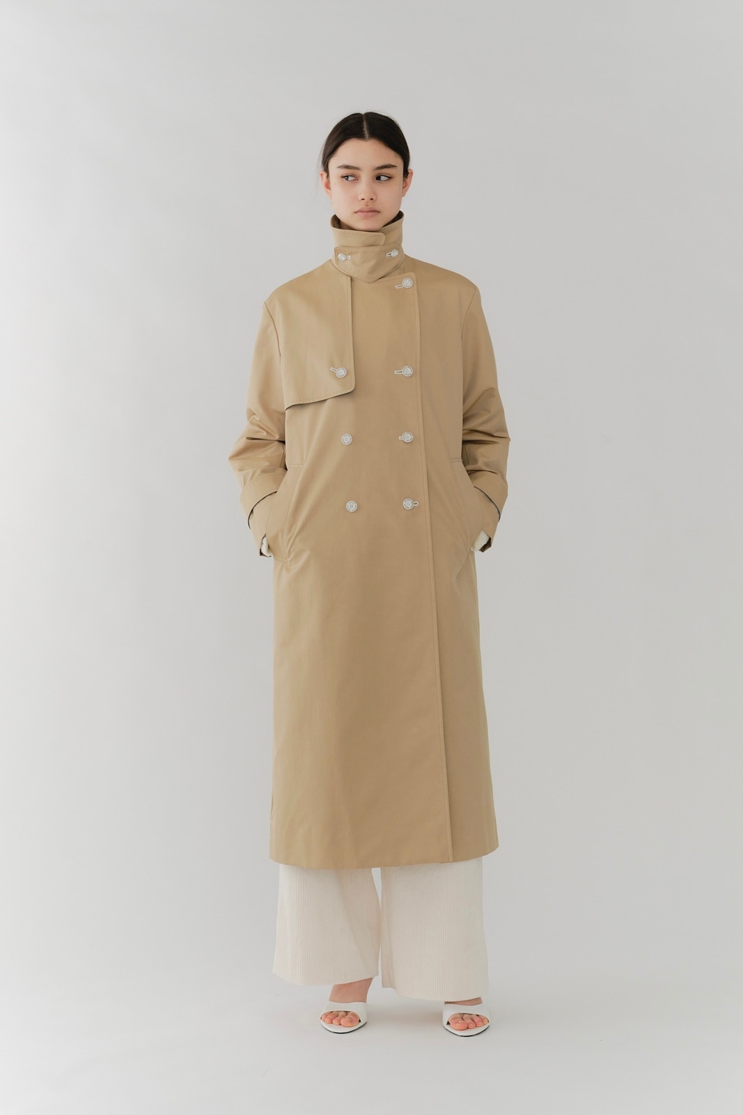 shirocon リリベットトレンチコート【2025AW】38 shirocon リリベットトレンチコート【2025AW】 | 2025 AW Collection| yori