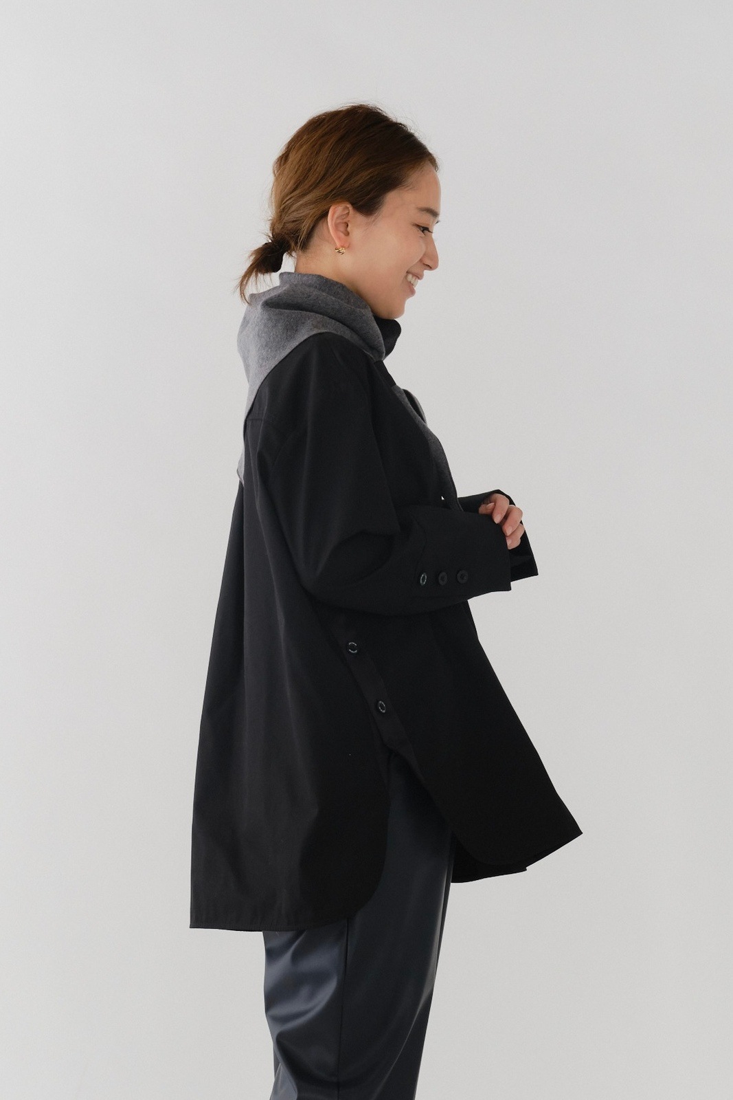 shirocon ループスカーフブラウス【2025AW】