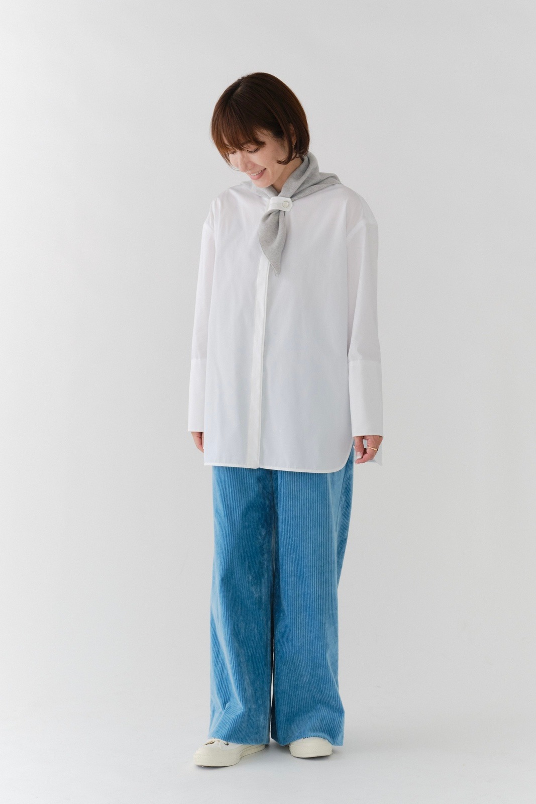 shirocon ループスカーフブラウス【2025AW】