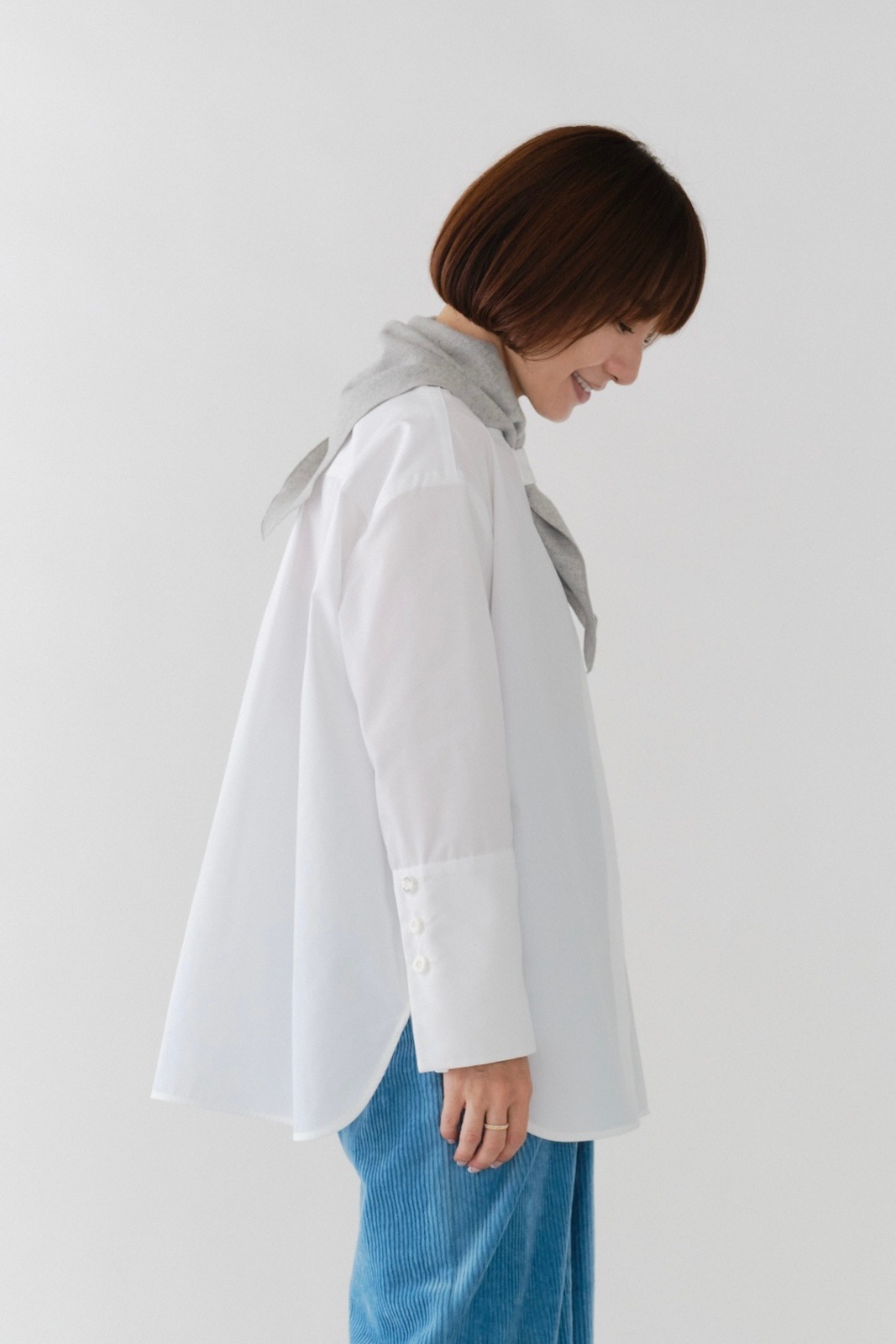 shirocon ループスカーフブラウス【2025AW】