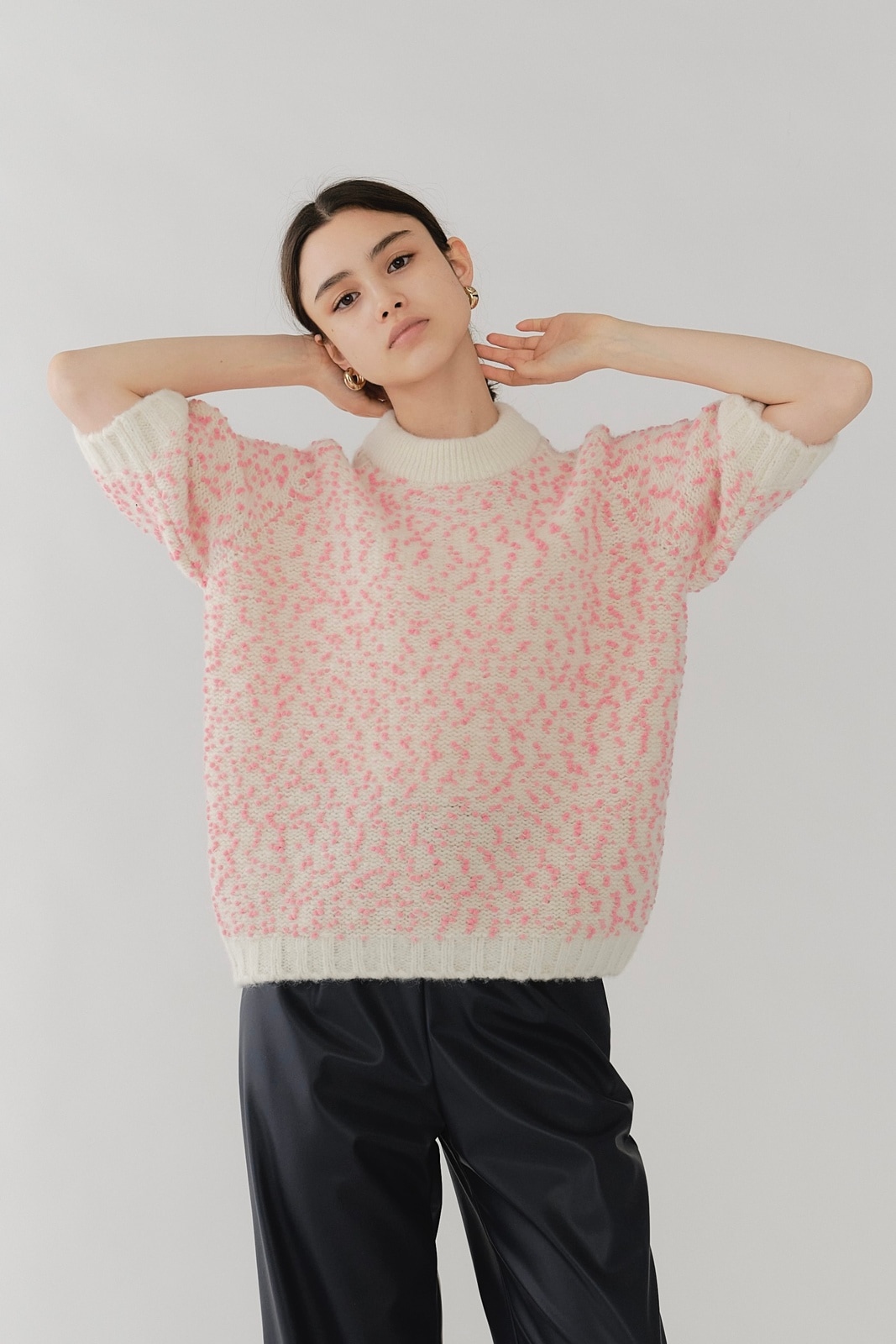 yori 2025AW 新品ポッピングシャワーニット shirocon ポッピングシャワーニット【2025AW】 | 2025 AW