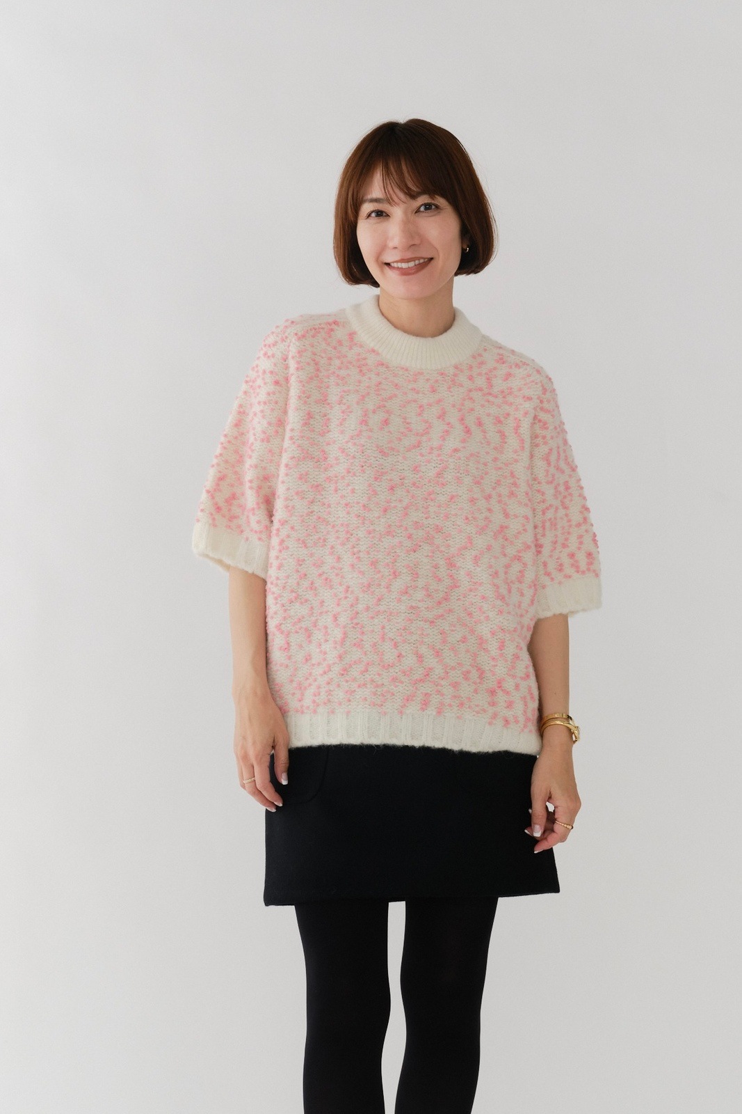 ❁Conomi❁ 様用 12月上旬発送予定 shirocon ポッピングシャワーニット【2025AW
