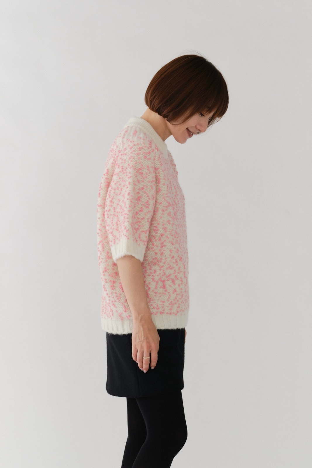 1月中旬発送予定 shirocon ポッピングシャワーニット【2025AW】11