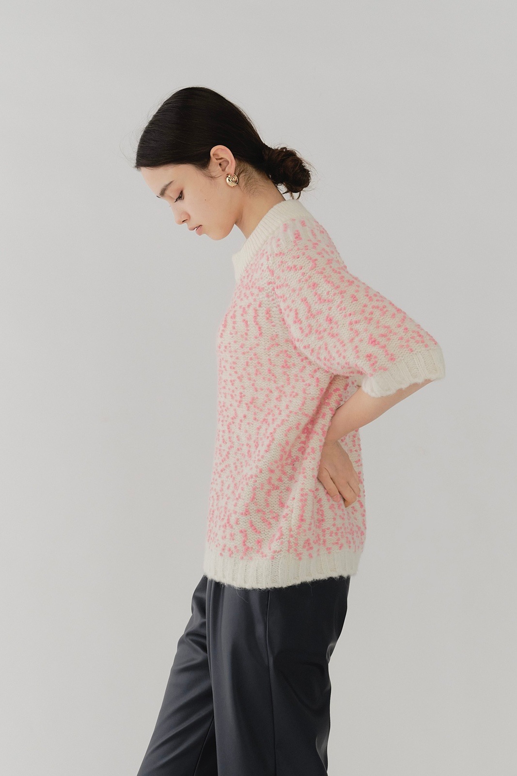 1月中旬発送予定 shirocon ポッピングシャワーニット【2025AW】11