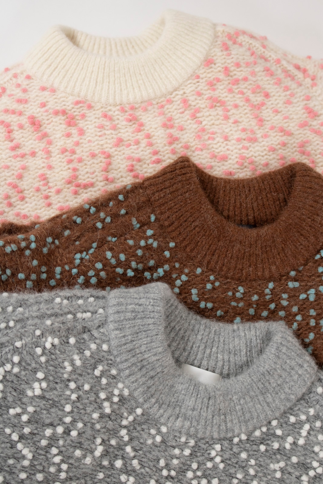 yori 2025AW 新品ポッピングシャワーニット shirocon ポッピングシャワーニット【2025AW】 | 2025 AW Collection| yori