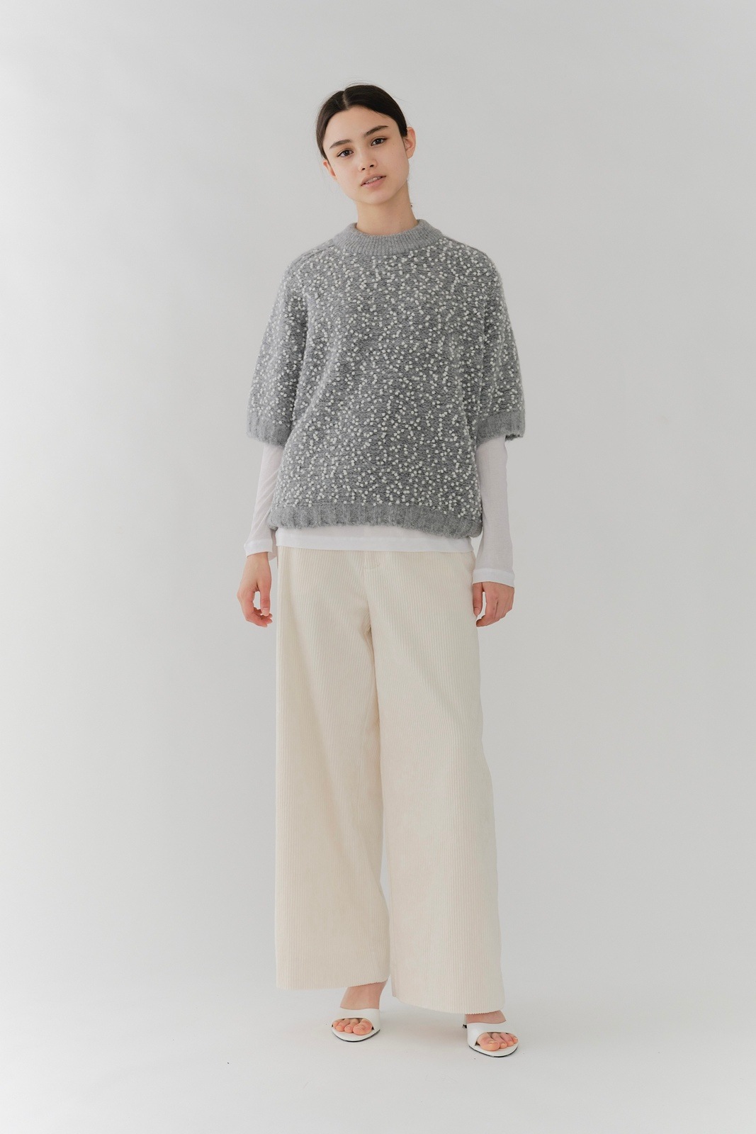 shirocon ポッピングシャワーニット【2025AW】