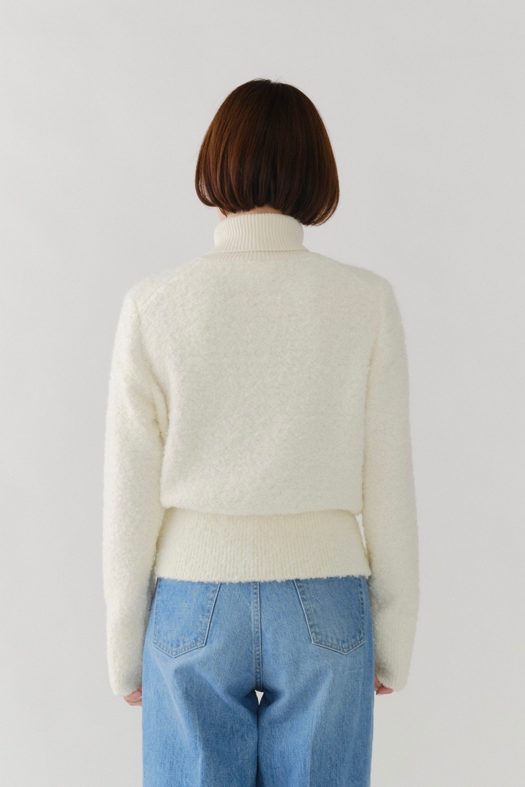 shirocon グロスモヘアタートルニット【2025AW】