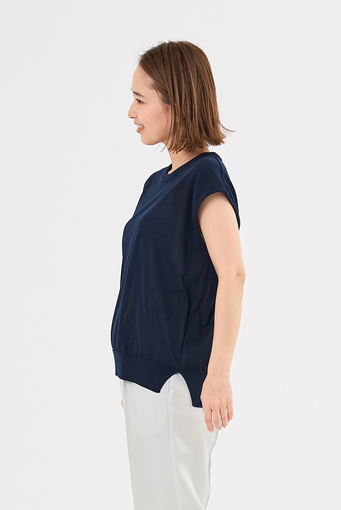 シャーベットニットノースリーブ【2024SM】 | 2024 SM Collection| yori