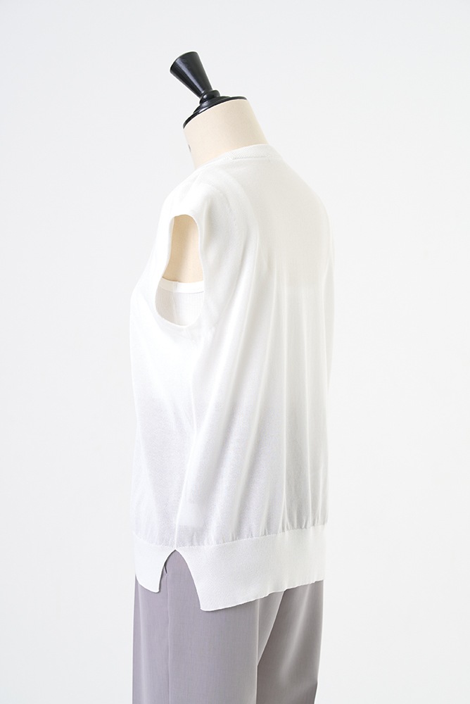 シャーベットニットノースリーブ【2024SM】 | 2024 SM Collection| yori