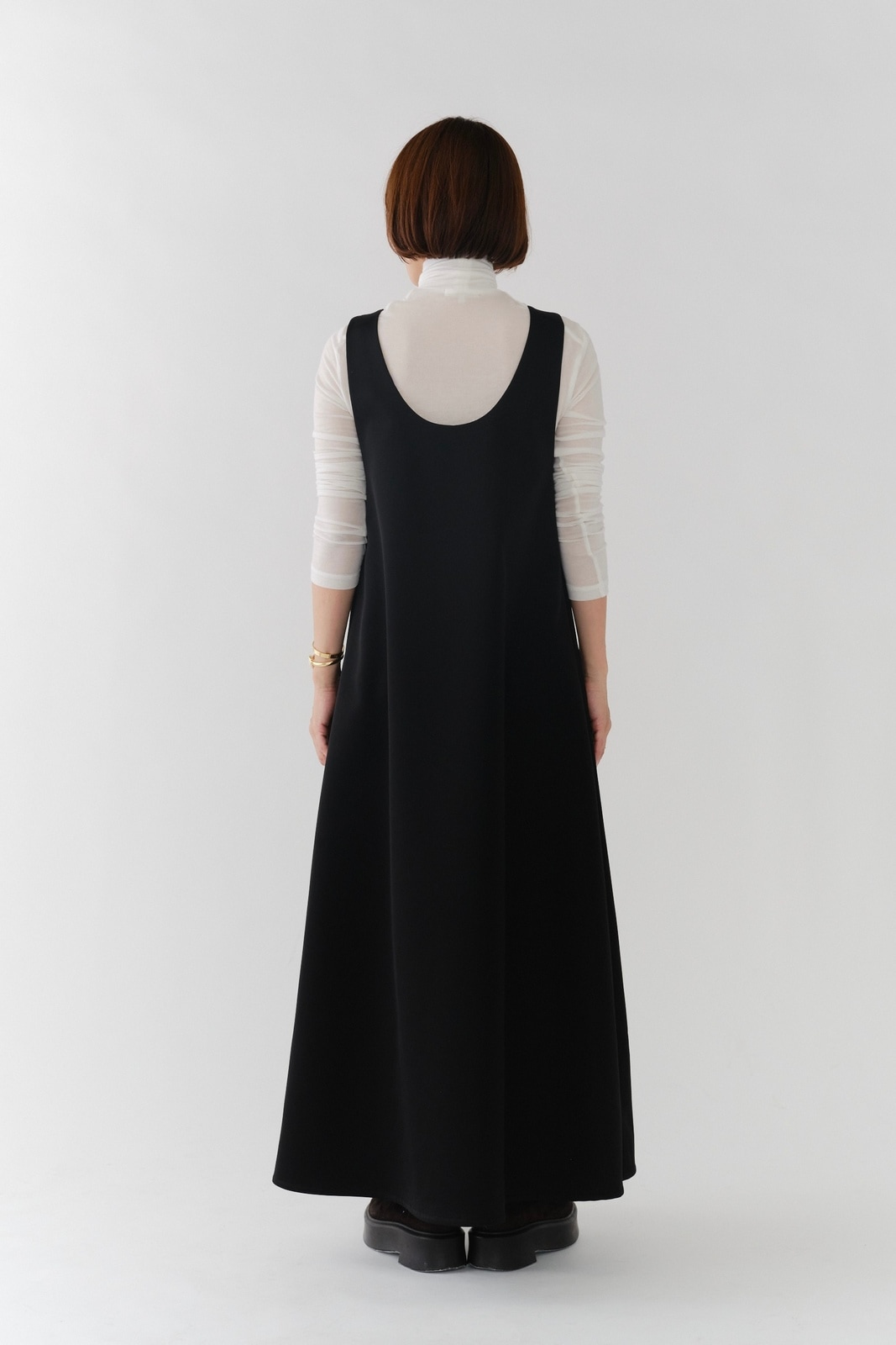 shirocon チャンキーサテンドレス【2025AW】 | 2025 AW