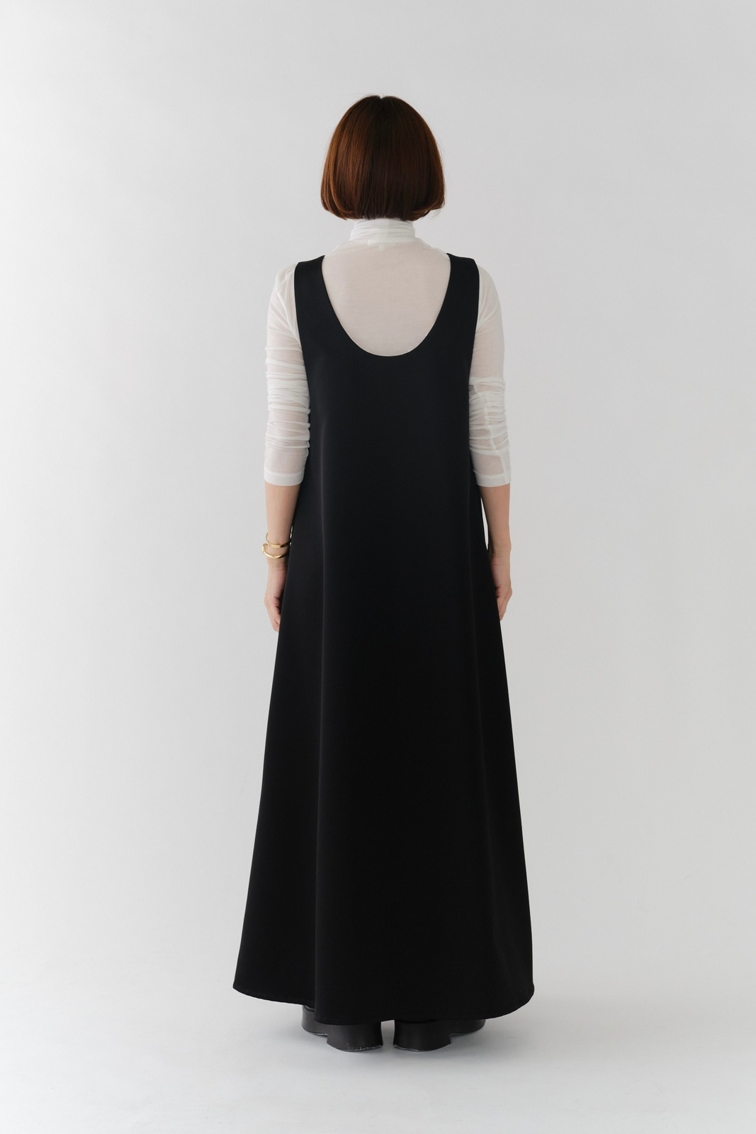 shirocon チャンキーサテンドレス【2025AW】 | 2025 AW