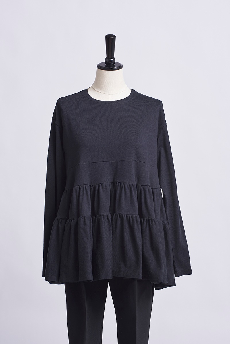 国内即発送】 美品♡yori ヨリ♡ランダムフリルカットソー