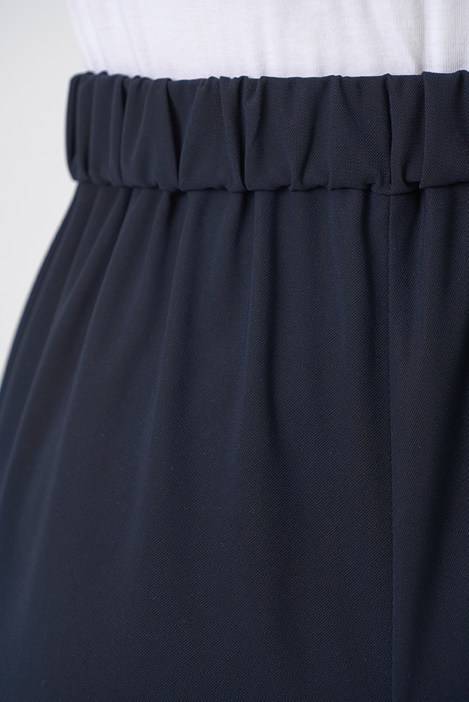 yori さらドライ　ピンタックストレッチパンツ　黒　38 さらドライストレッチピンタックパンツ | all item| yori