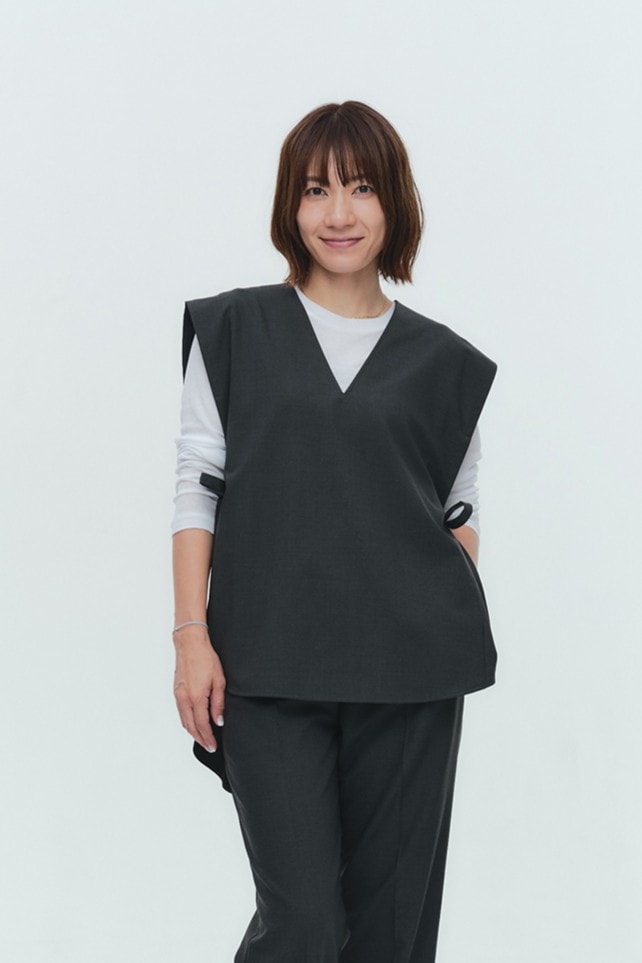 yoriハンサムVネックリボンジレ ハンサムVネックリボンジレ | all item| yori