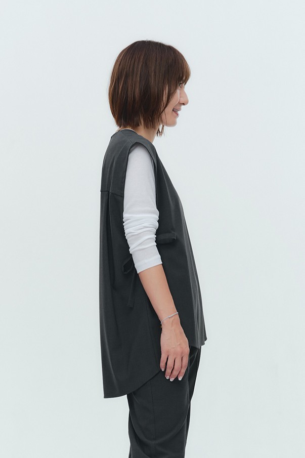 ハンサムVネックリボンジレ | all item| yori