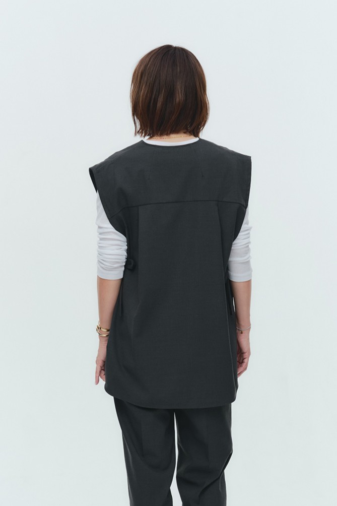 ハンサムVネックリボンジレ | all item| yori