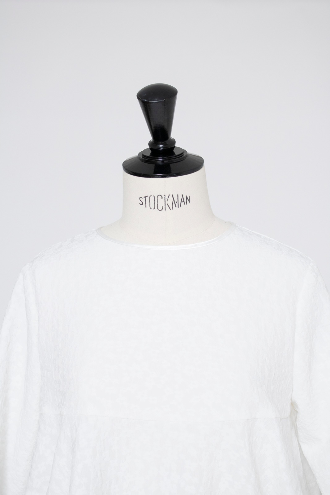 1月下旬発送予定 フラワージャガードティアードブラウス【2026SP