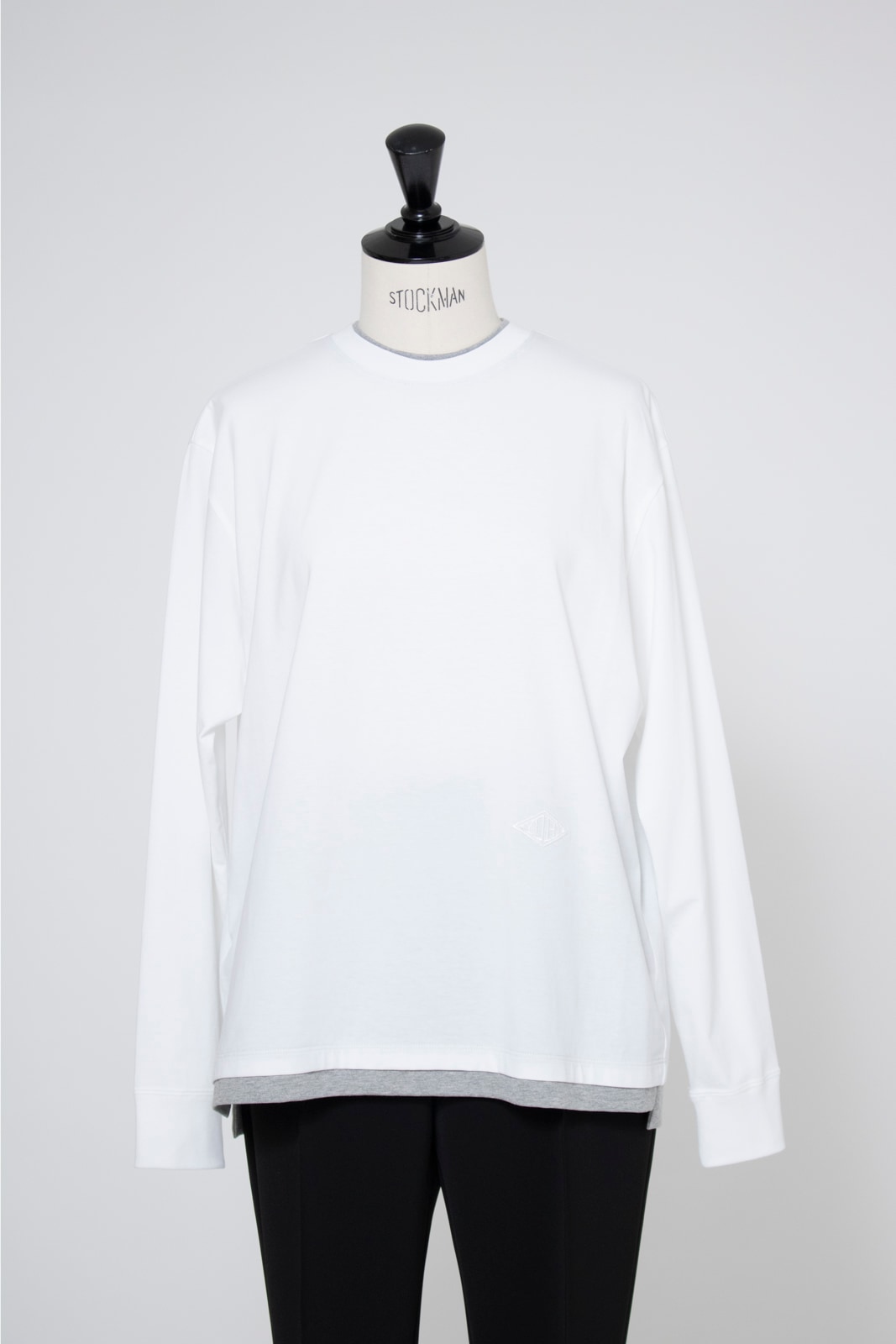 yori ホワイト オーバーレイヤードロンTee 2026ss 新品未開封　38 オーバーレイヤードロンTee【2026SP】 | all item| yori