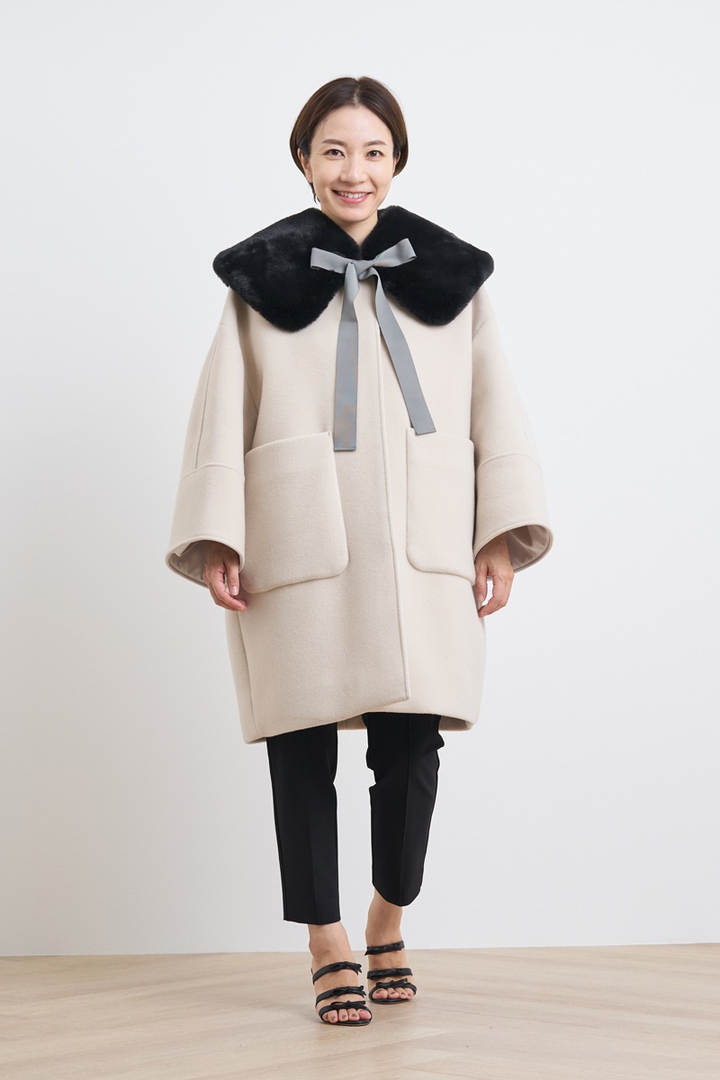 ウールノーカラーコート | 2022 AW Collection| yori