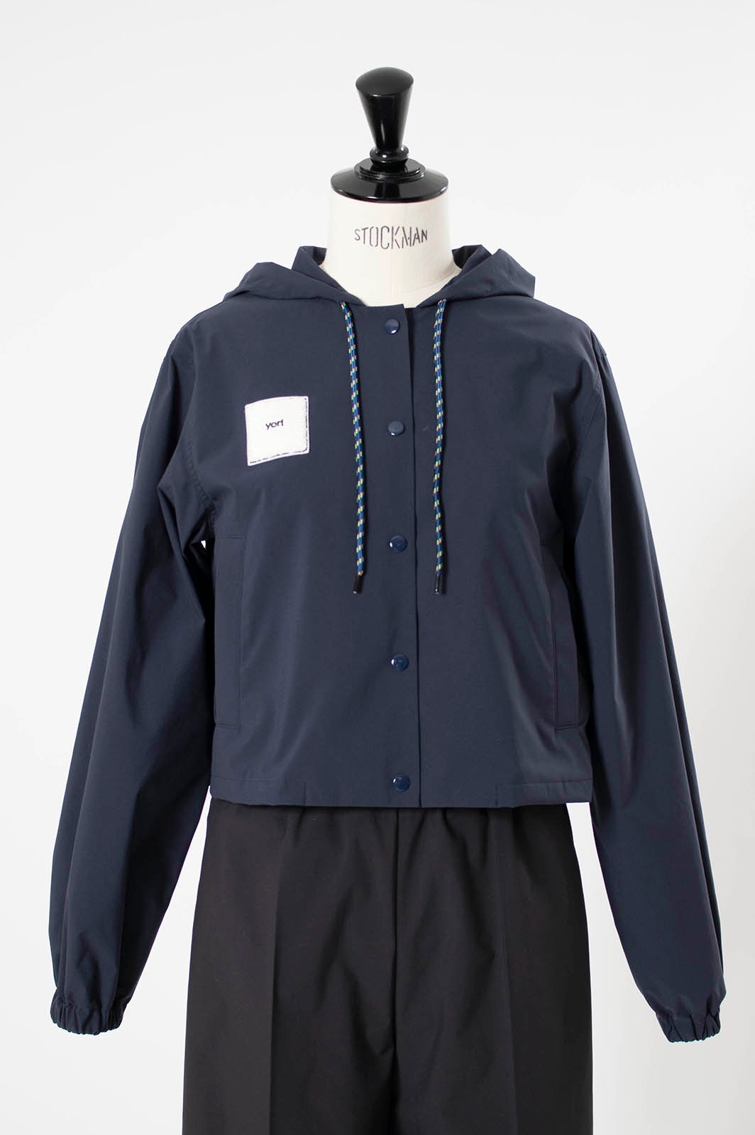 yori 撥水フェスパーカー ネイビー 36 新品・未使用・タグ付 撥水フェスパーカー【2025SM】 | 2025 SM Collection| yori