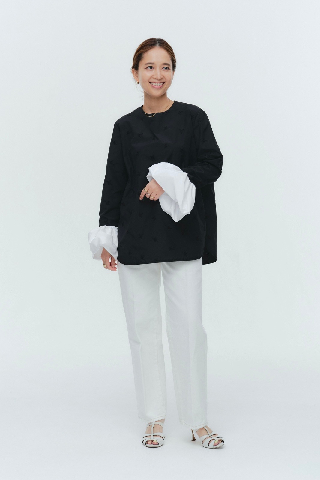 2月下旬発送予定 Audreyテーパードホワイトデニム【2026SP】 | 2026SP