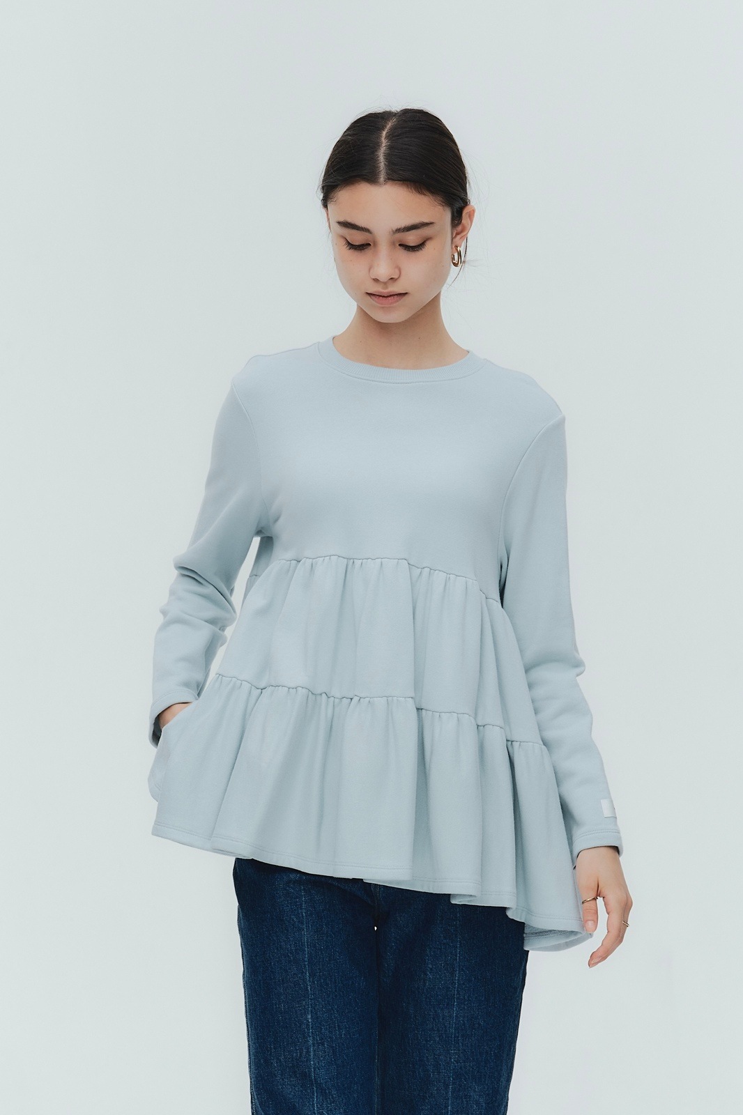 ベーシック裏毛ティアードカットソー | all item| yori