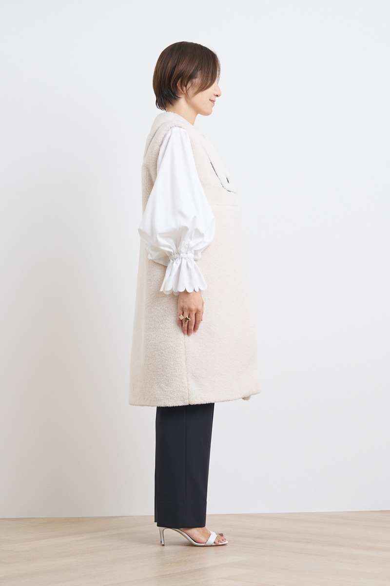 もこもこロングジレ【2022AW】12月中旬発売予定 | 2022 AW Collection ...