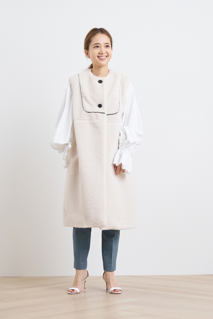 もこもこロングジレ【2022AW】12月中旬発売予定 | 2022 AW Collection ...