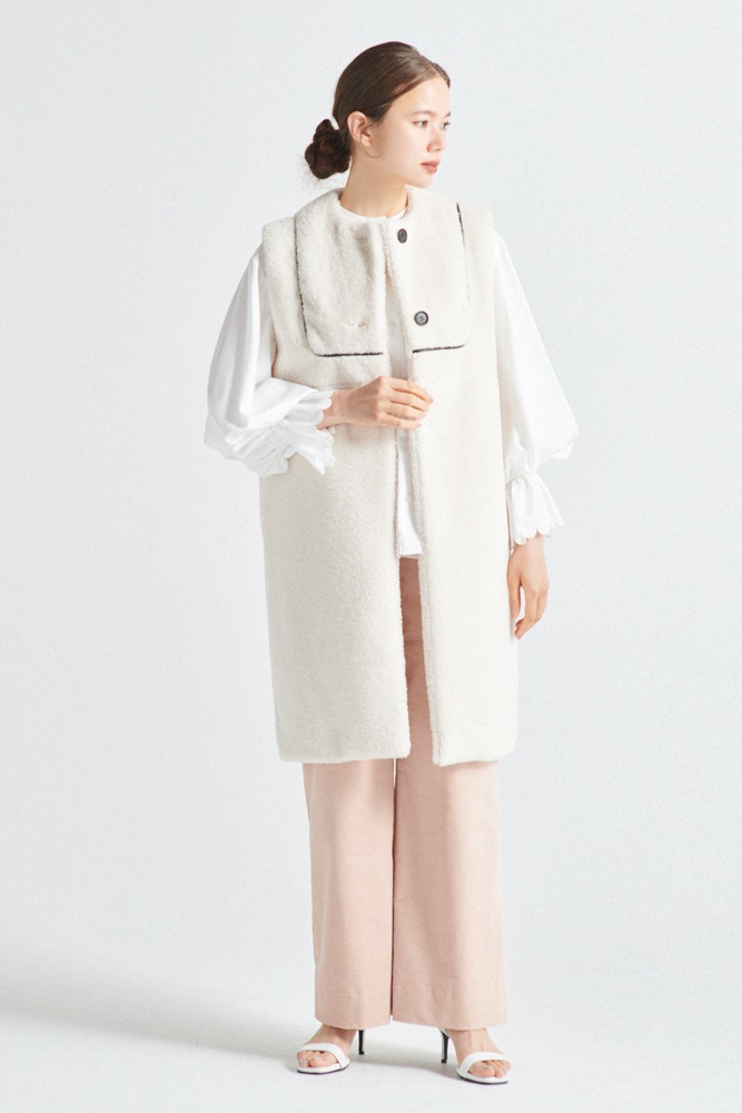 もこもこロングジレ【2022AW】12月中旬発売予定 | 2022 AW Collection ...