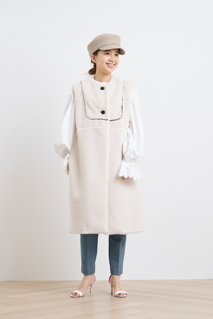 もこもこロングジレ【2022AW】12月中旬発売予定 | 2022 AW Collection ...