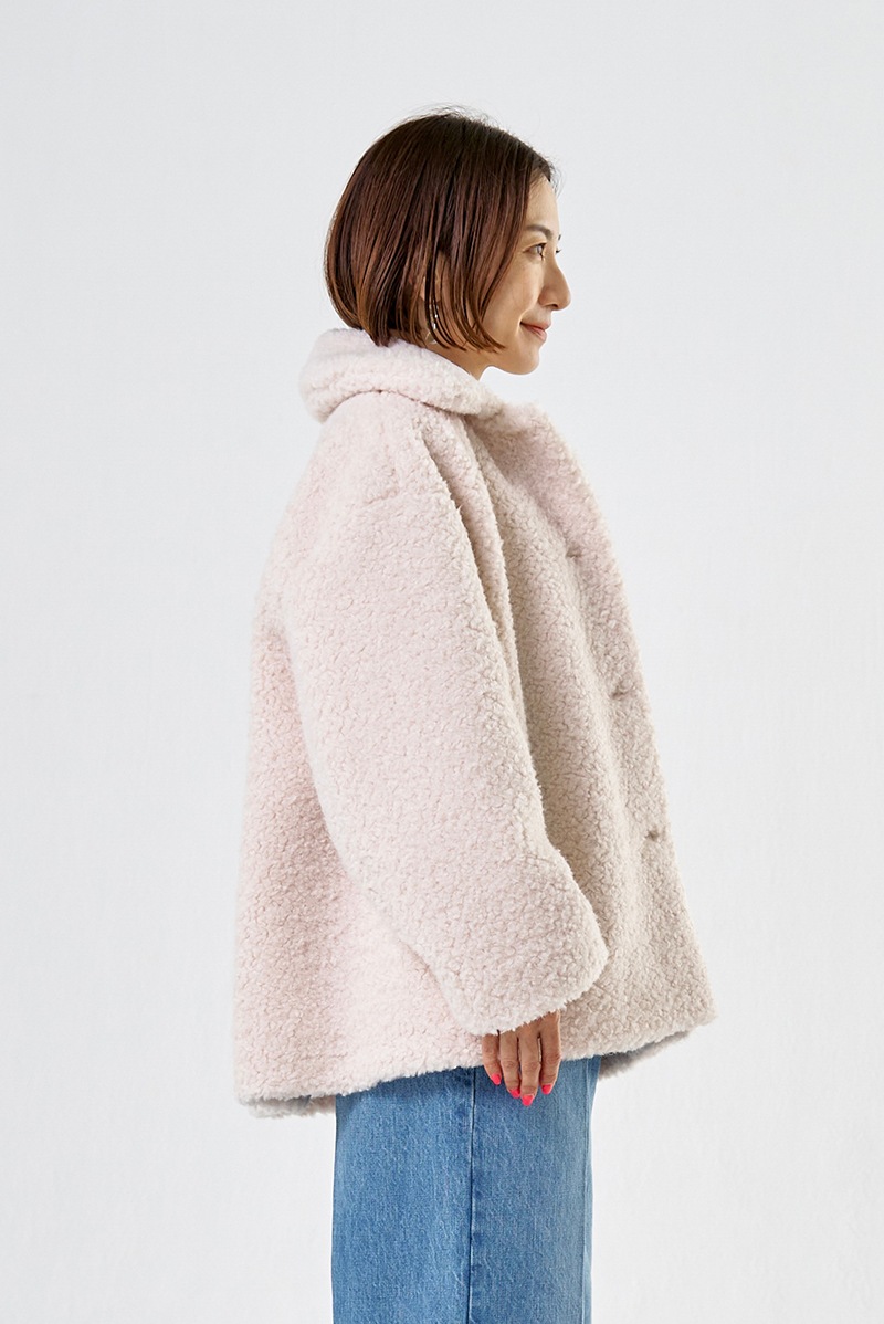スイートボアショートコート【2024AW】 | Press7| yori