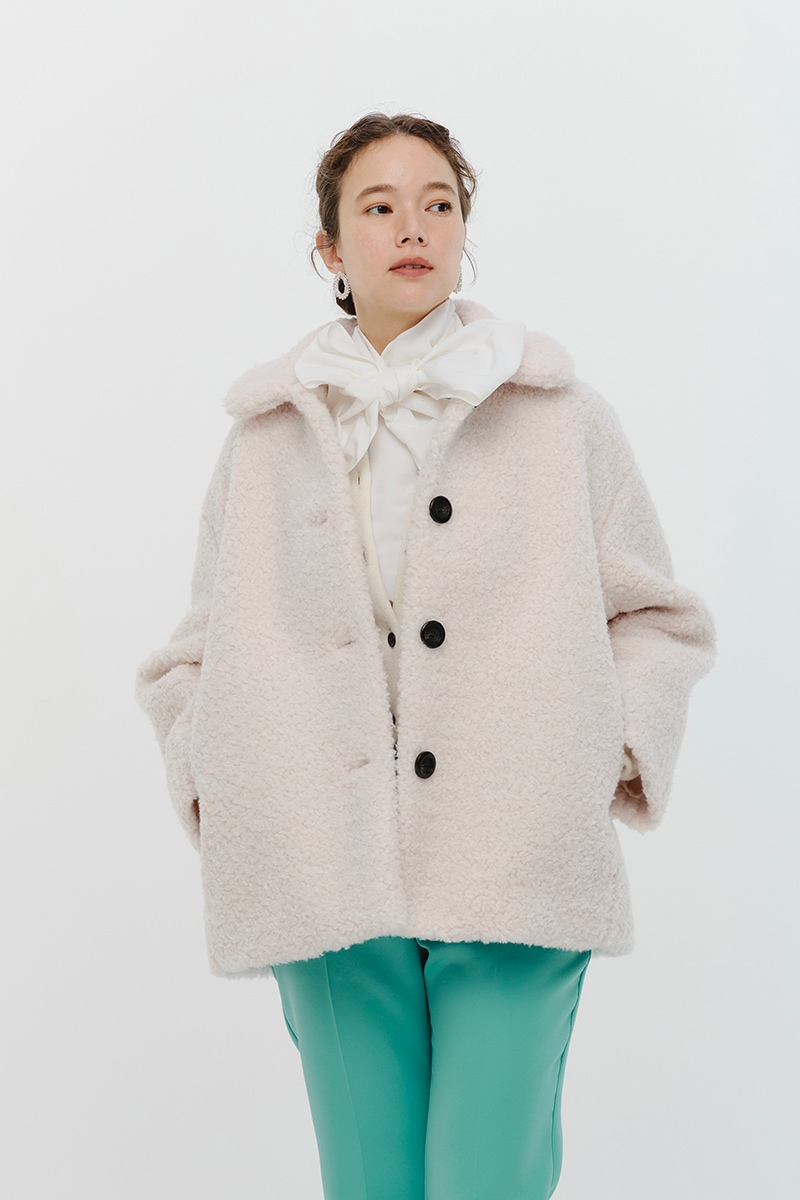 スイートボアショートコート【2024AW】 | Press7| yori