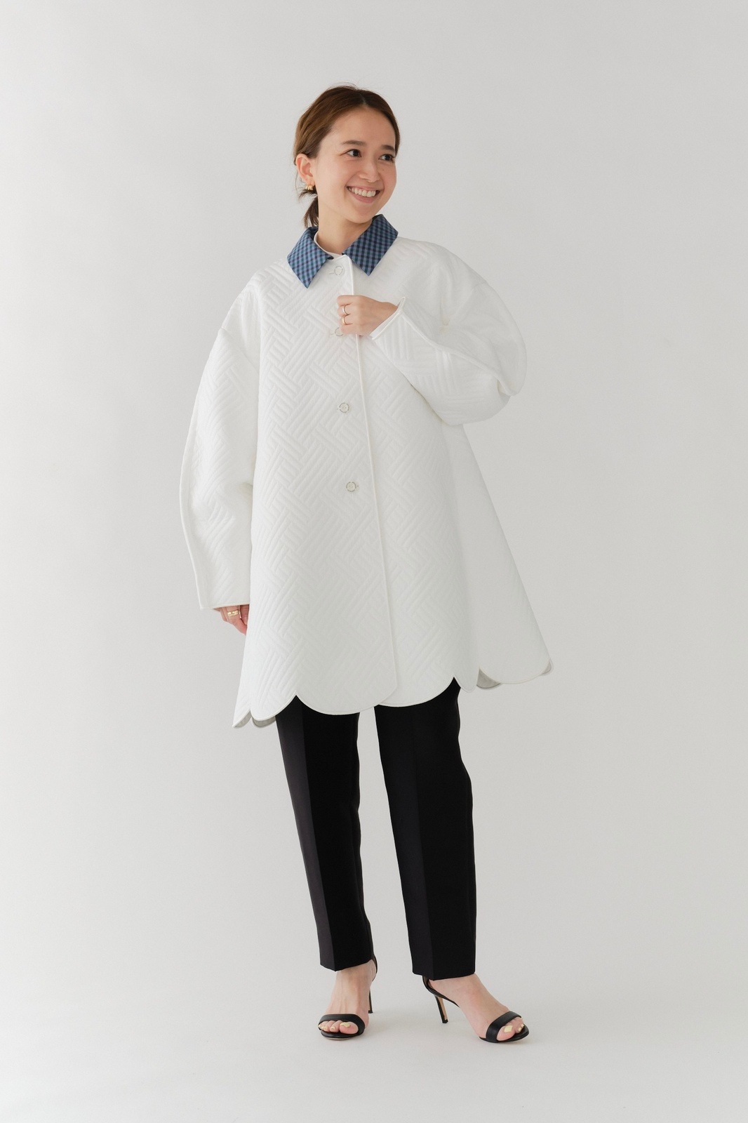 yori もくもくキルトジャケット yori