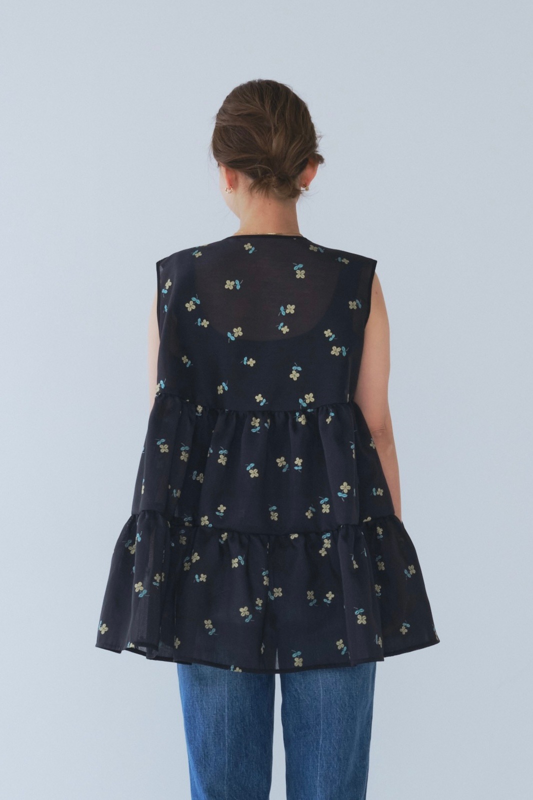 ラメクローバーティアードジレ | all item| yori