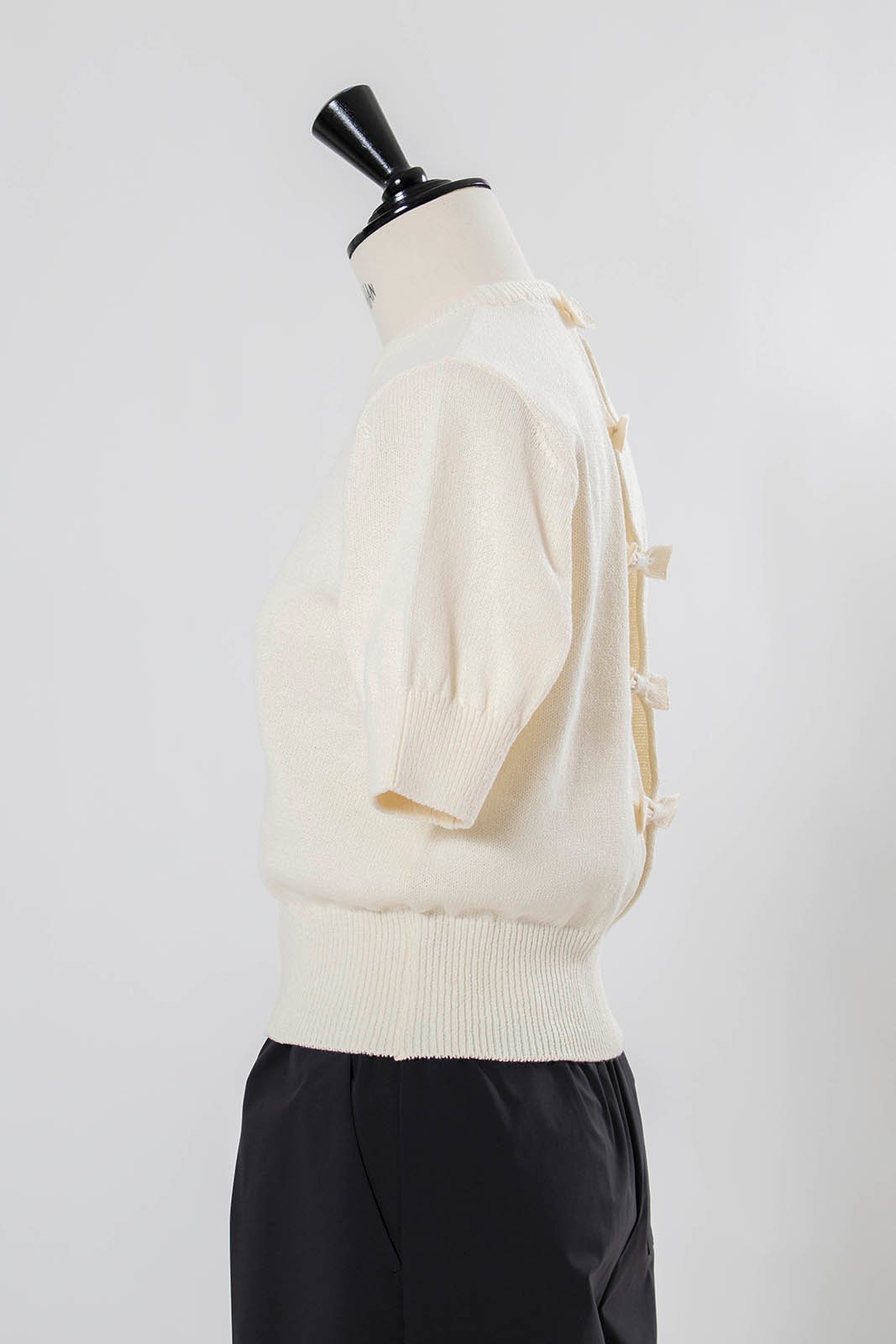 バックリボンショートスリーブニット【2025SM】 | all item| yori