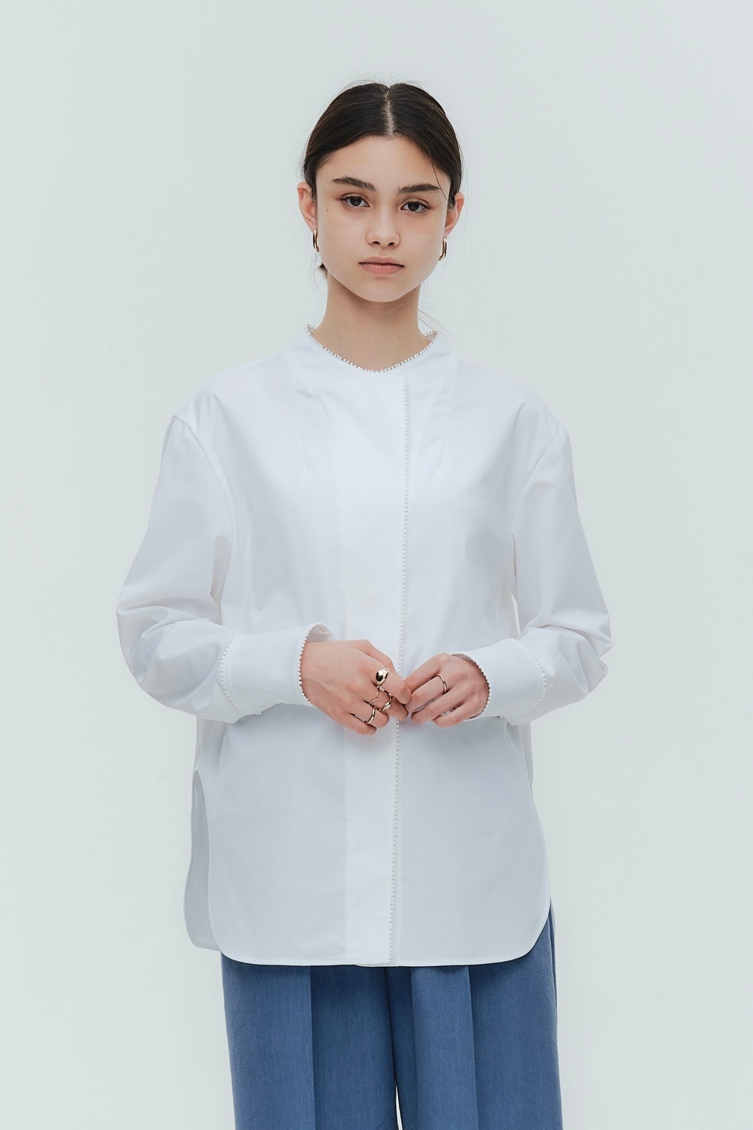shirocon ホワイトリリーブラウス【2026SP】 | 2026SP collection| yori