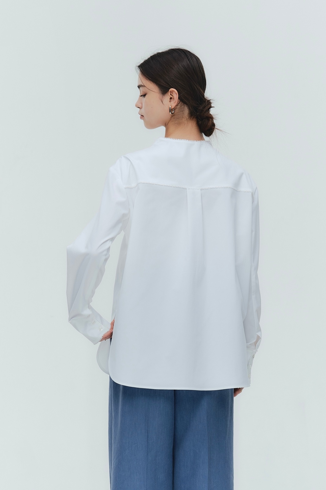 shirocon ホワイトリリーブラウス【2026SP】 | 2026SP collection| yori