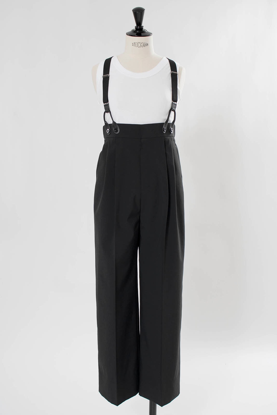yori サスペンダーパンツ　ブラック　38 サスペンダービクトリーパンツ【2025SM】 | all item| yori