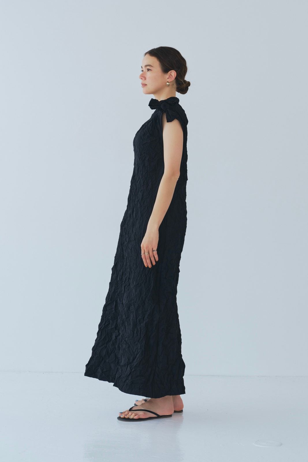 yori リボンワッシャーワンピース　38 リボンワッシャーワンピース【2025SM】 | 2025 SM Collection| yori