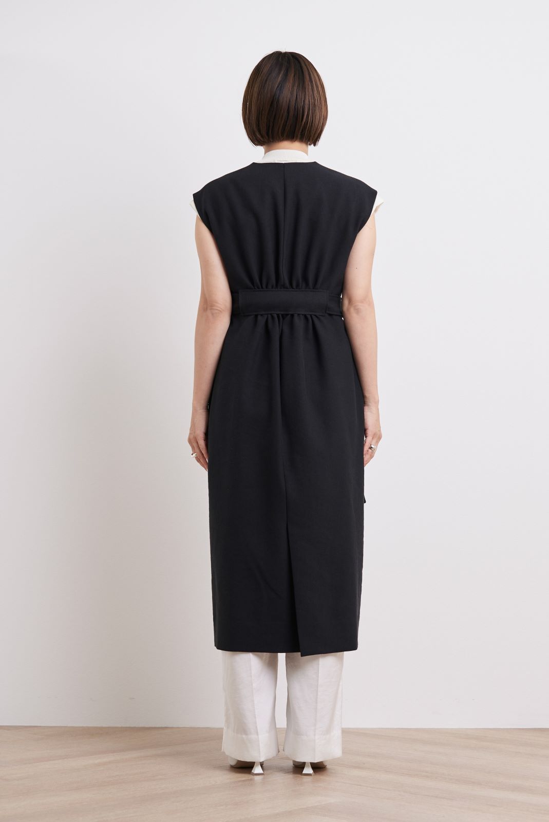 yori ロングハイウエストジレ 6月上旬発送予定 ロングハイウエストジレ【shichaku】 | 2024SS