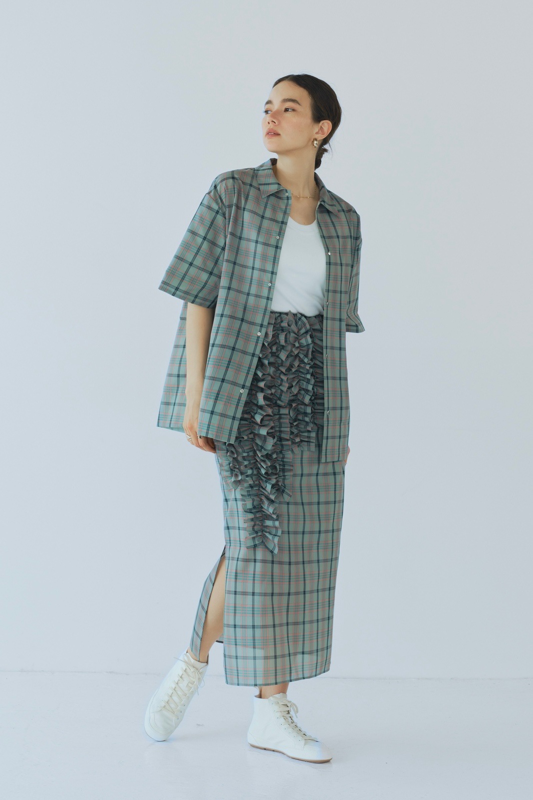 タータンチェックシアーシャツ【2025SM】 | 2025 SM Collection