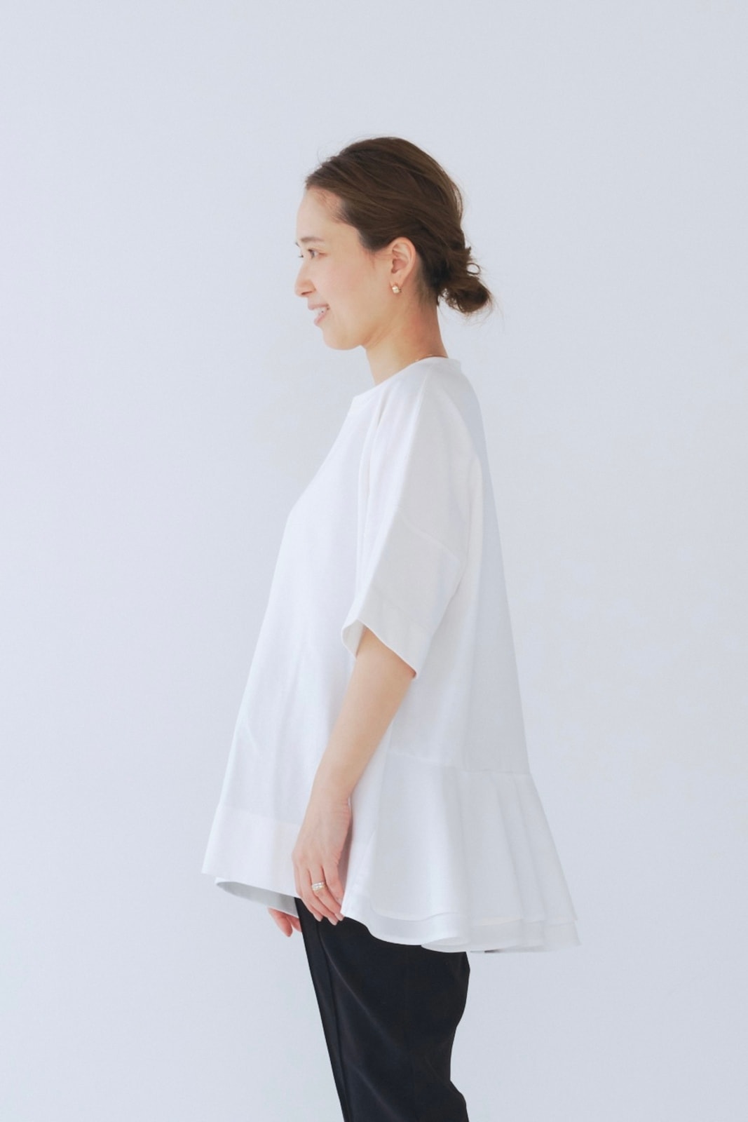 ソリッドバックフレアTee | all item| yori