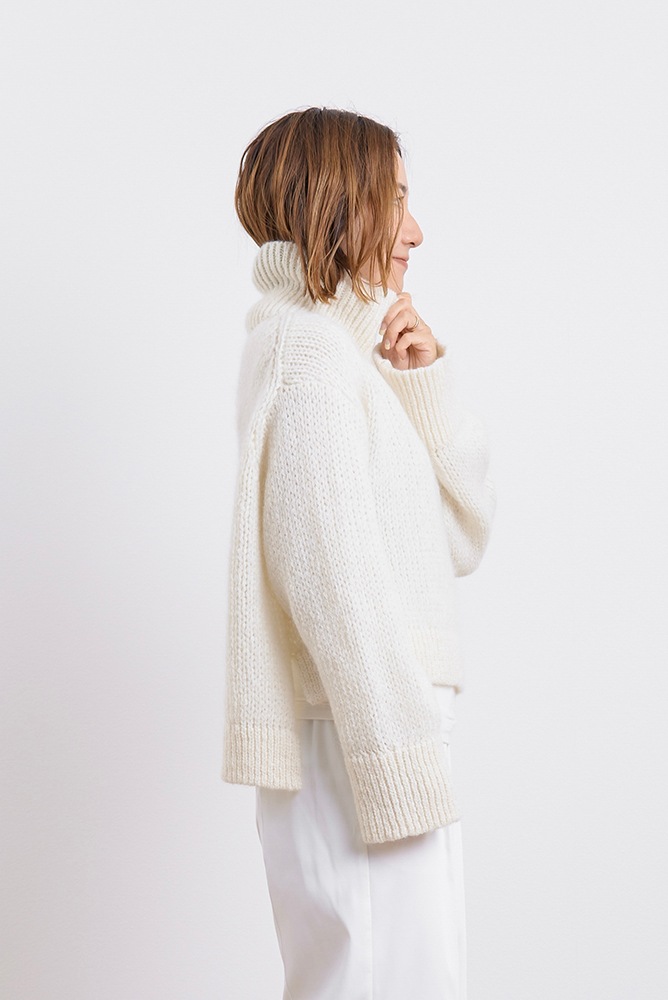 shirocon キッドモヘアハイネック